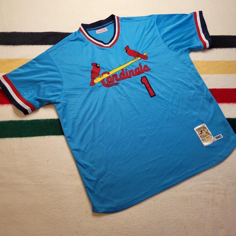 The Wizard  Ozzie Smith Jersey (Cooperstown - Depop