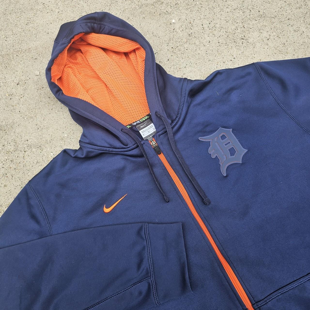 Detroit tigers Nike zip up hoodie, really well made, - Depop