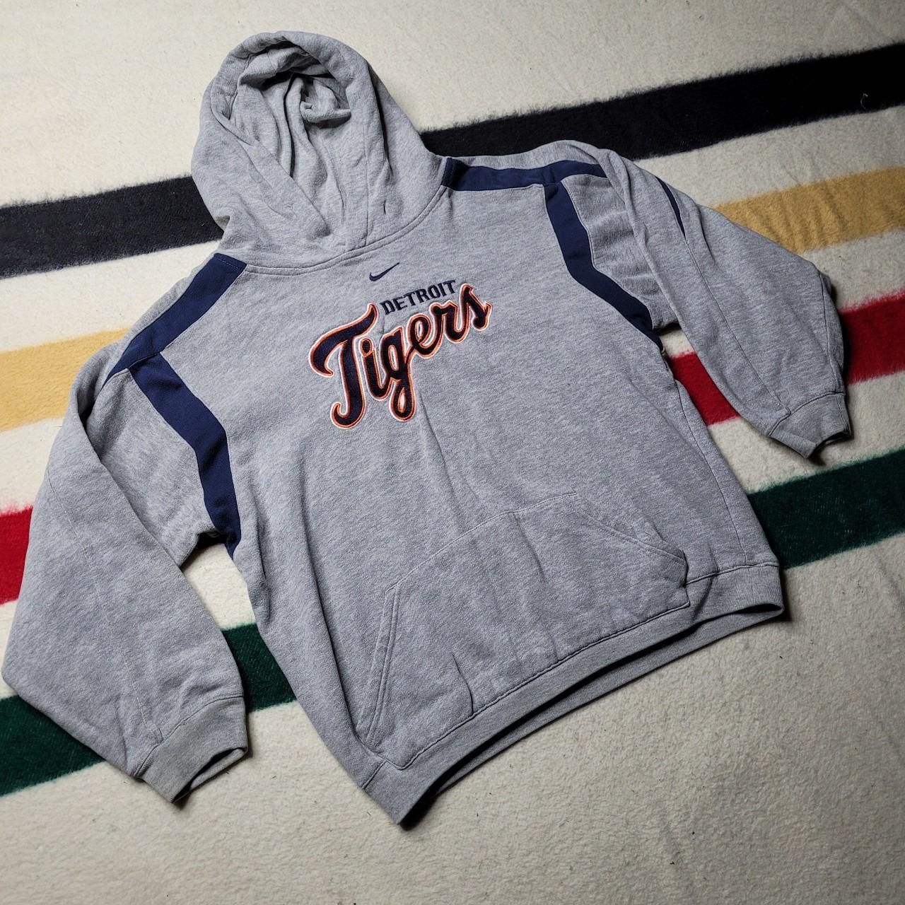 Vintage 90s Detroit Tigers Sweatshirt Detroit - Depop