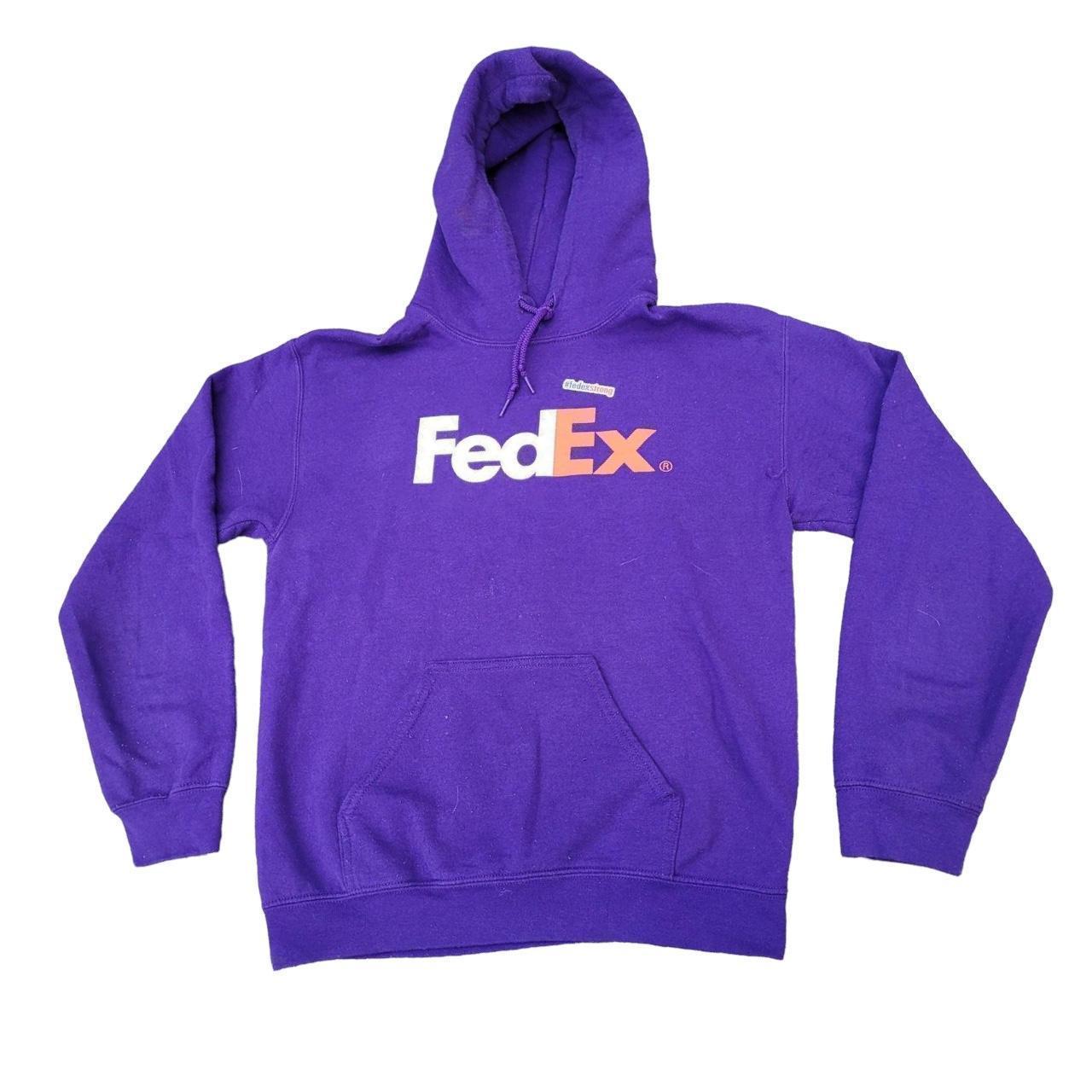 Purple best sale fedex hoodie