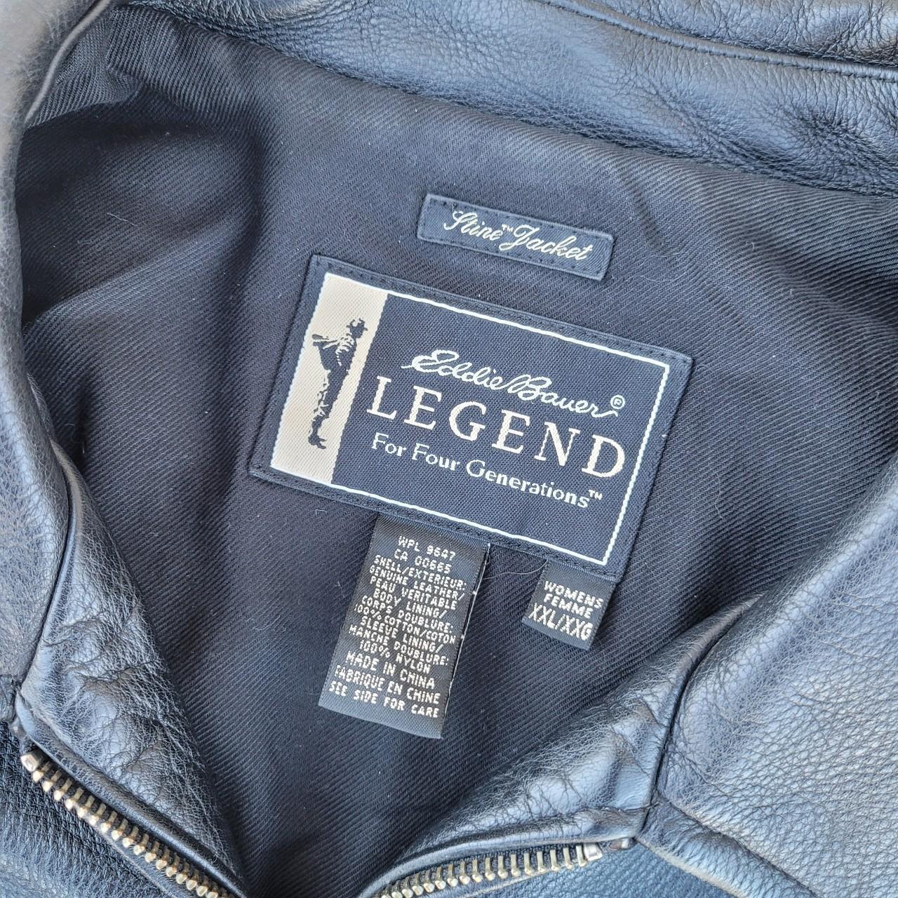 Eddie bauer legend leather retailer jacket