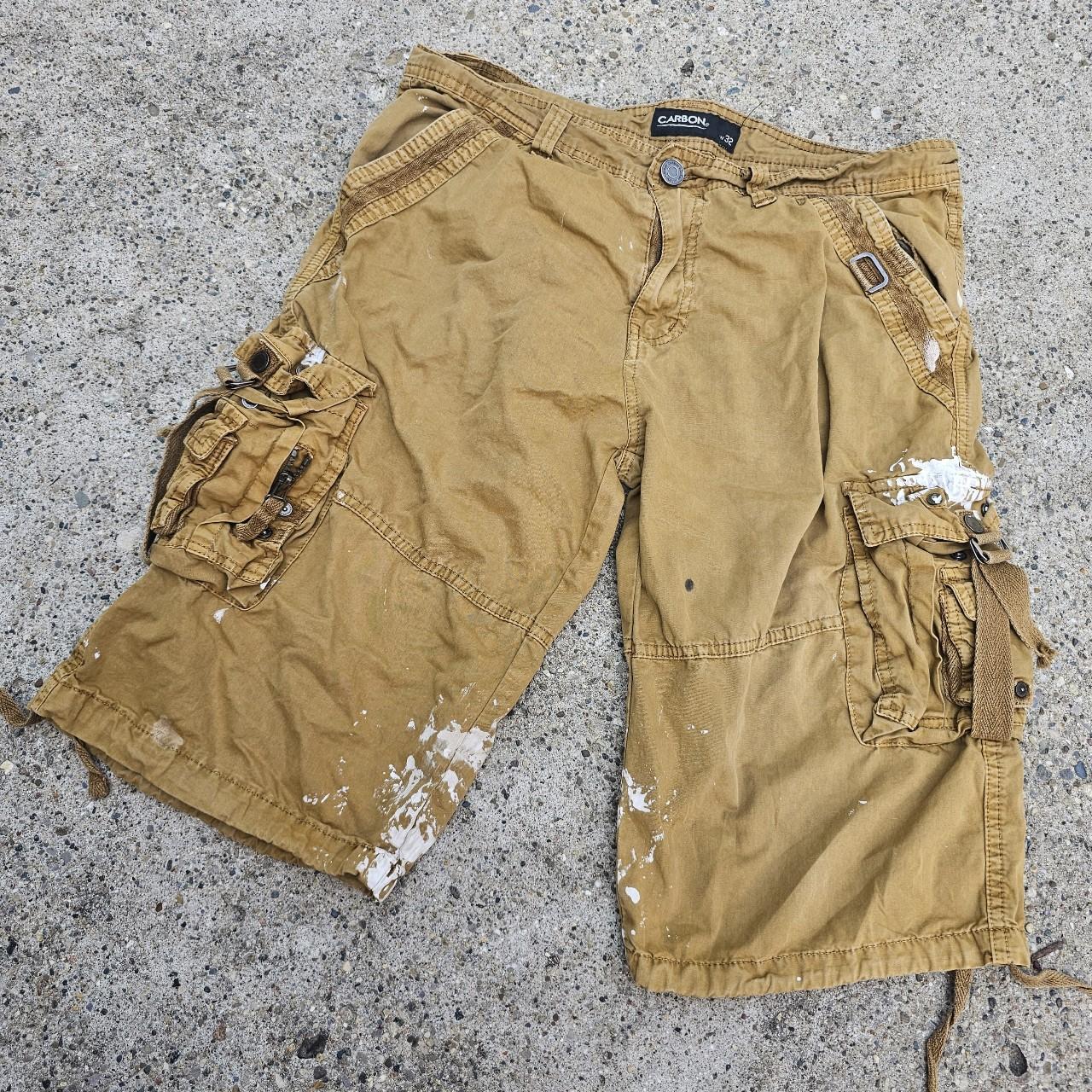 Carbon hot sale cargo shorts