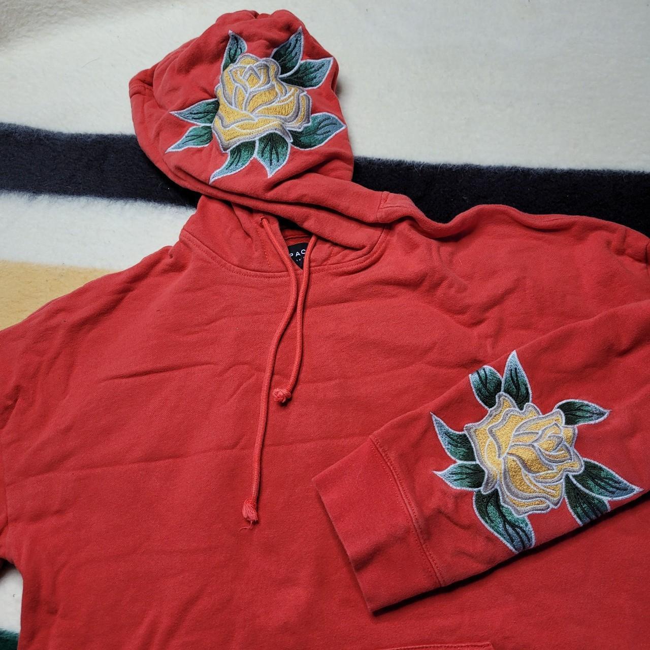 Pacsun rose clearance hoodie