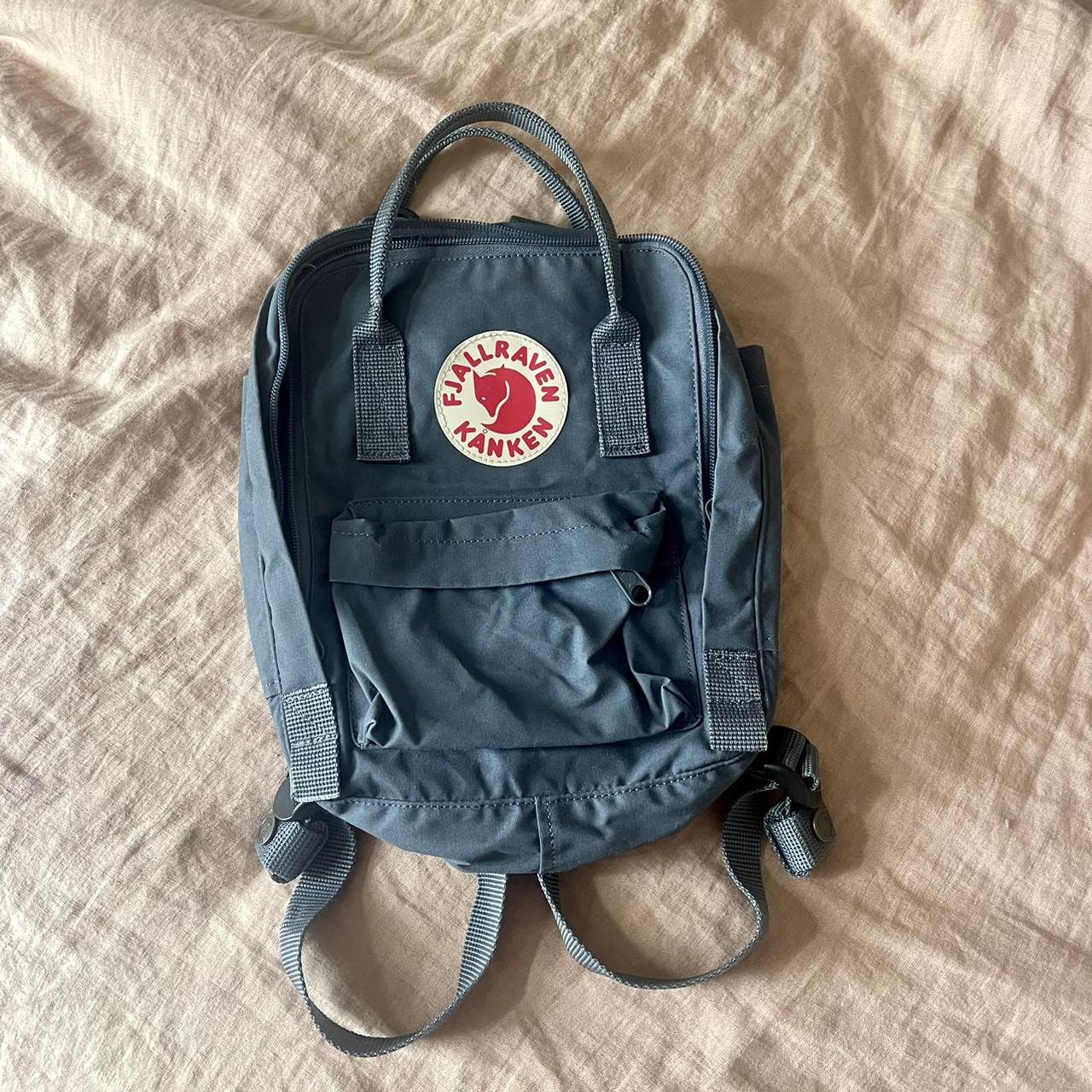 Fjallraven kanken mini clearance backpack frost green