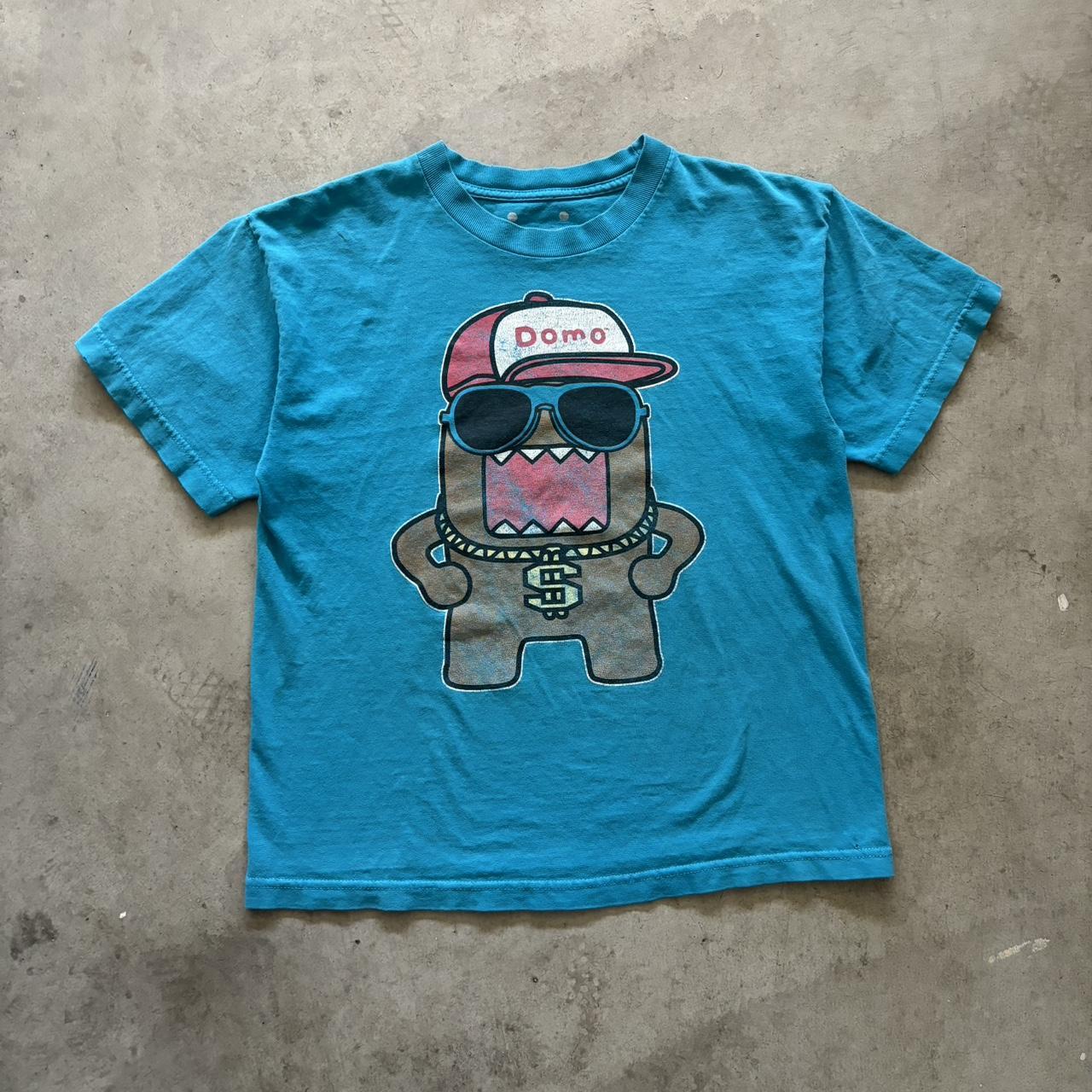 🐻Y2K Domo Swag Chain Shirt Cyber Size 18 (fits... Depop