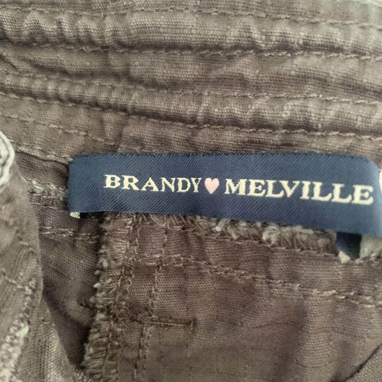 Dark grey Brandy Melville kim pants. Size s (one... Depop