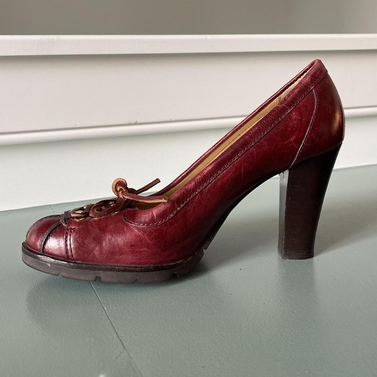 michael kors red heels