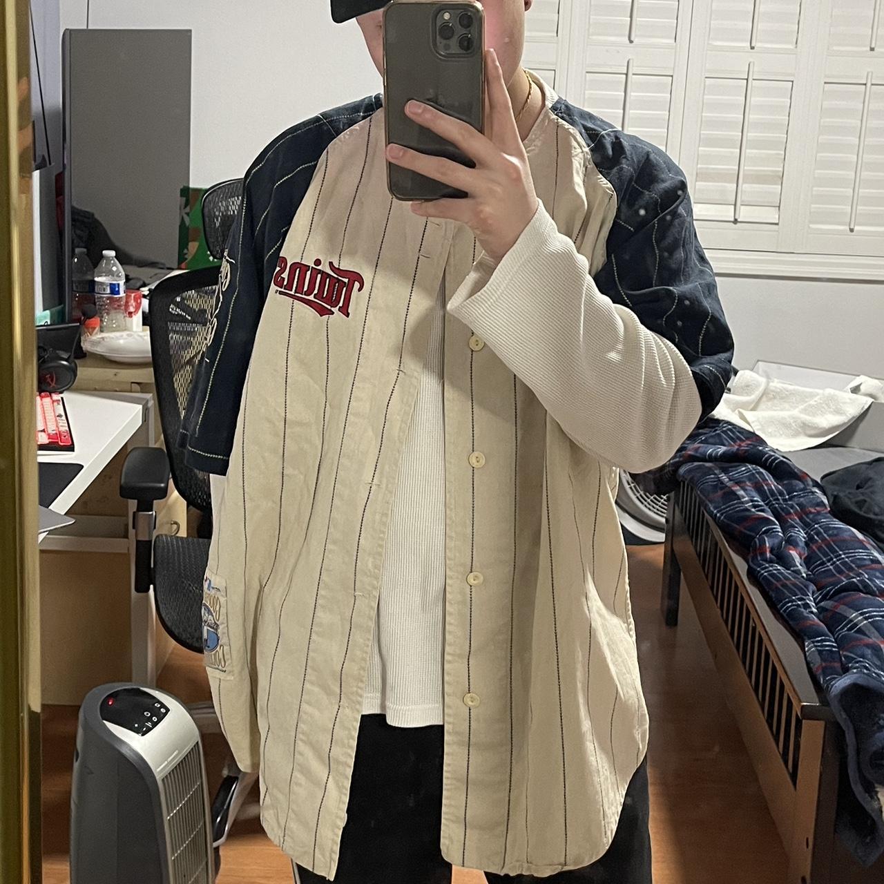 Twins Baseball Jersey - Depop