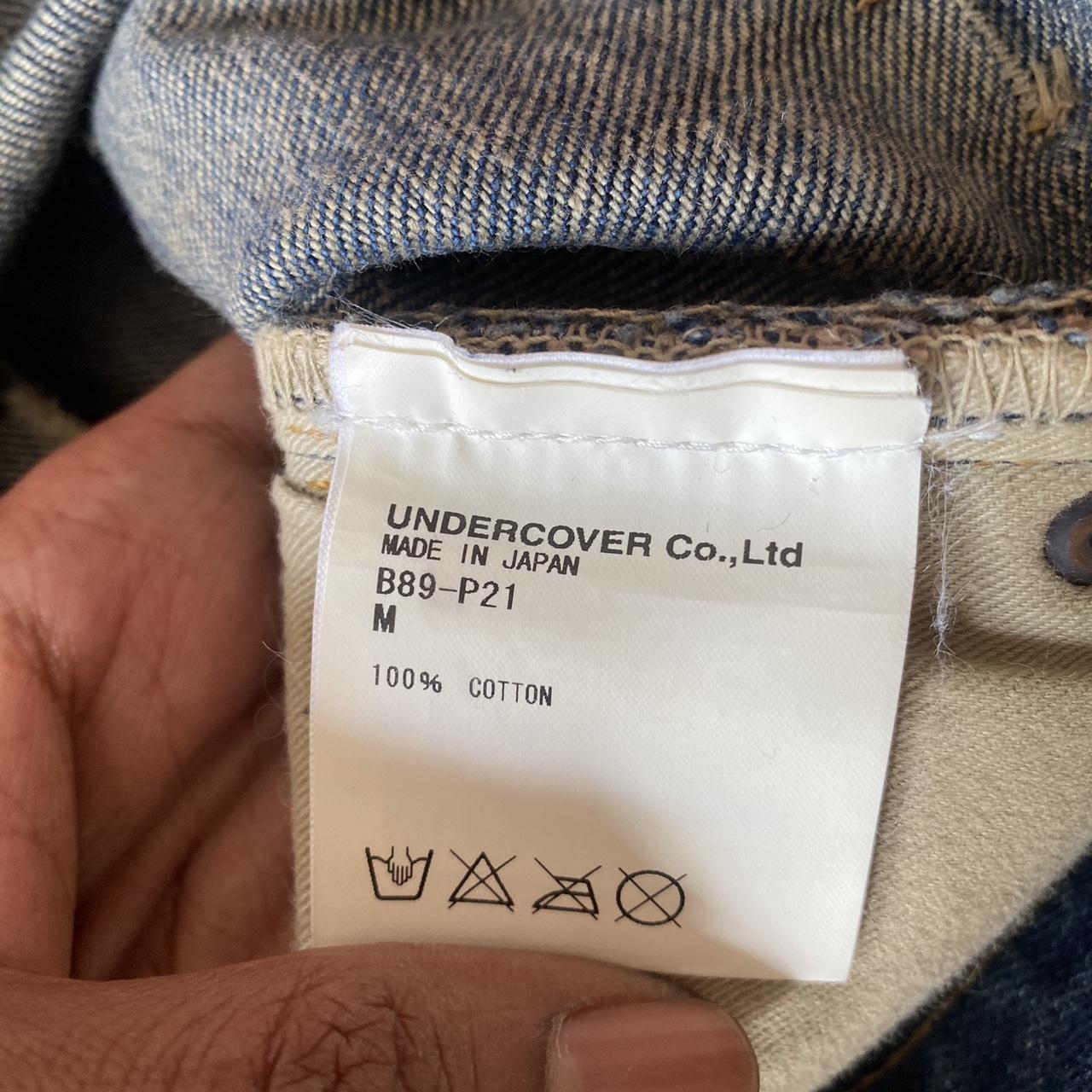 Undercover 68 Red Yarn Denim AW04 size 29 labeled as | Depop