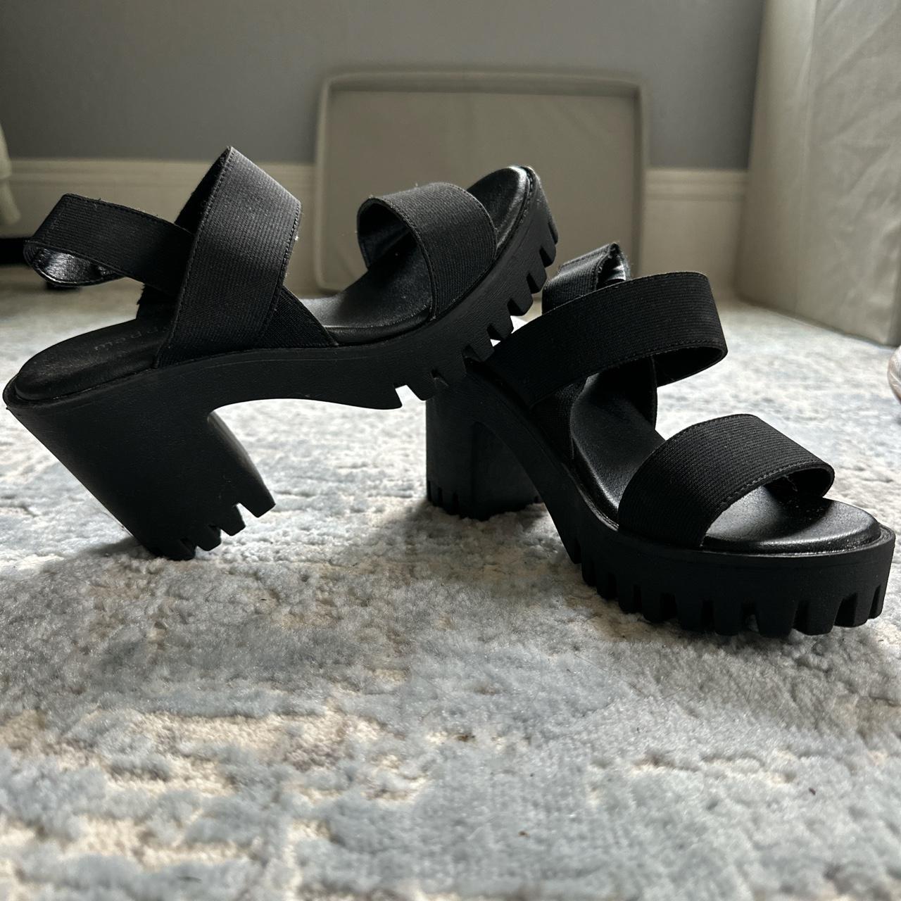 madden girl heels worn a few times, just dusty from... - Depop