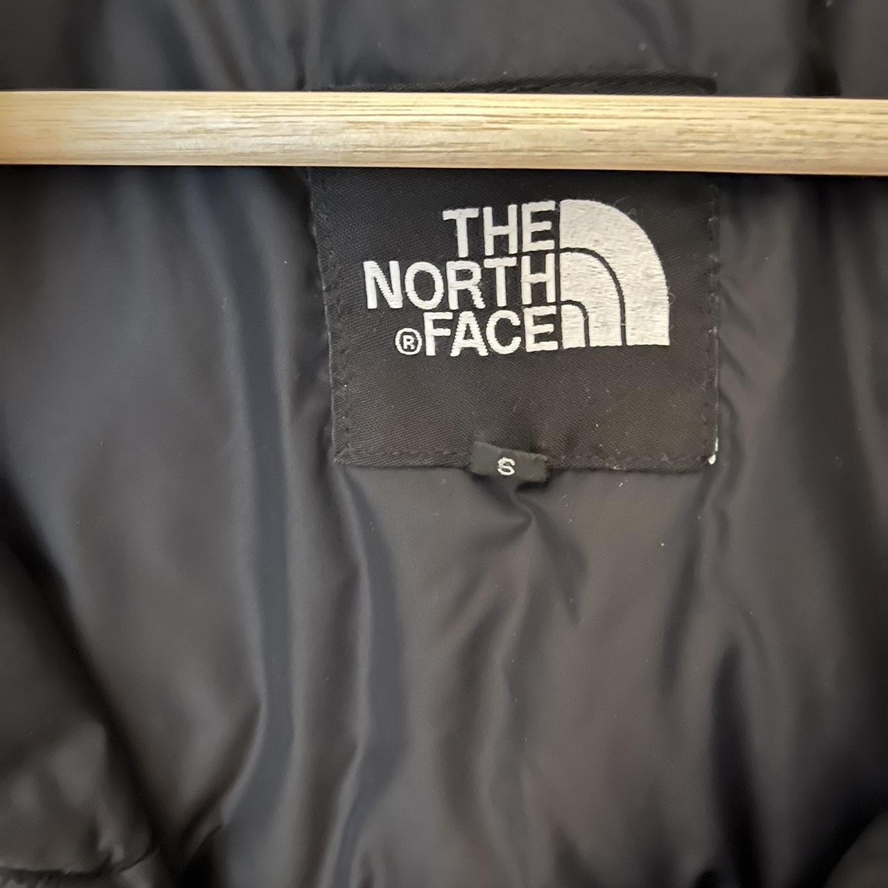 Small north face nuptse 700 jacket. Black puffer... - Depop