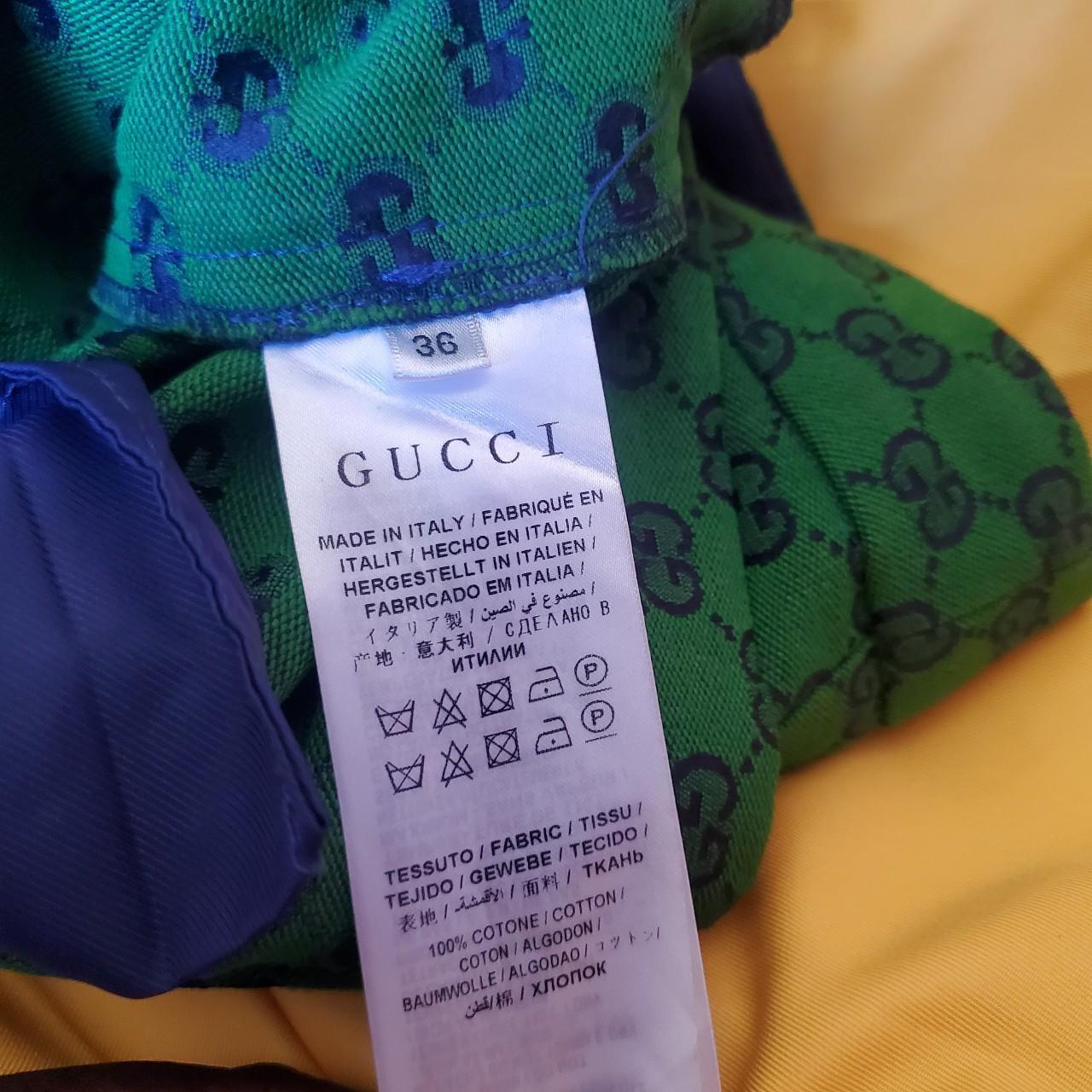 Green high-waisted shorts from Gucci, 'GG | Depop