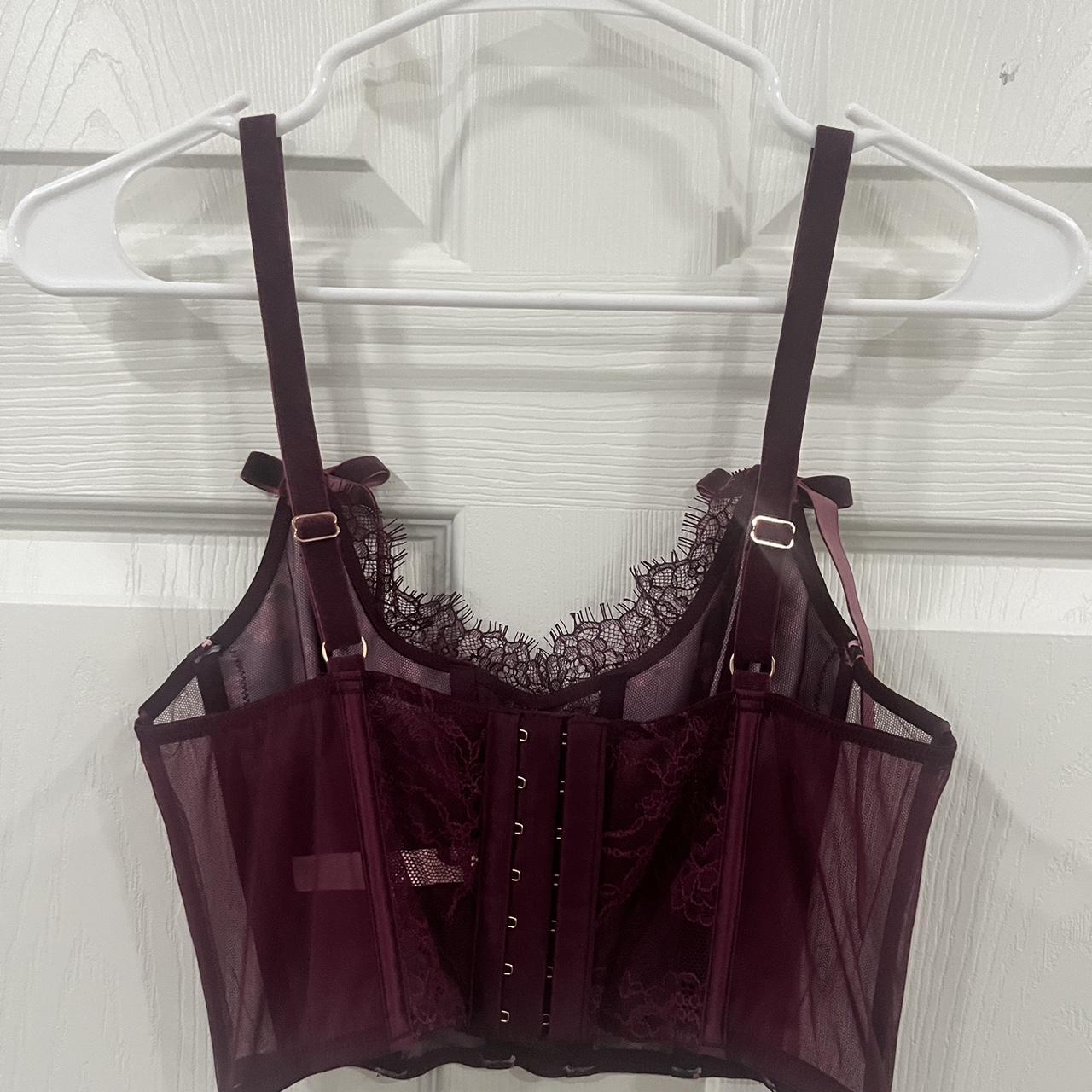 victoria's secret corset top brand new so cute just - Depop