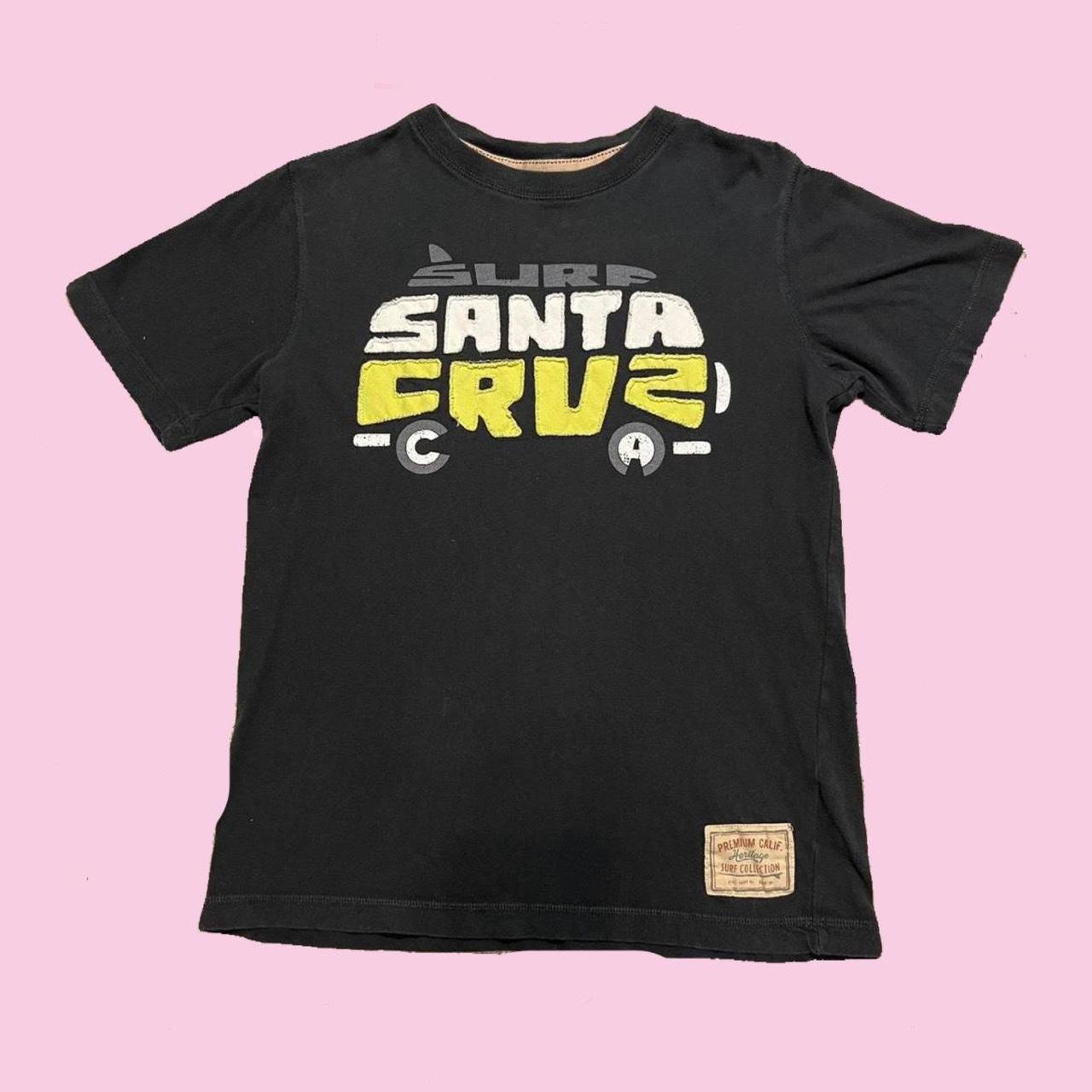 surf santa cruz skater graphic tee from old navy Depop