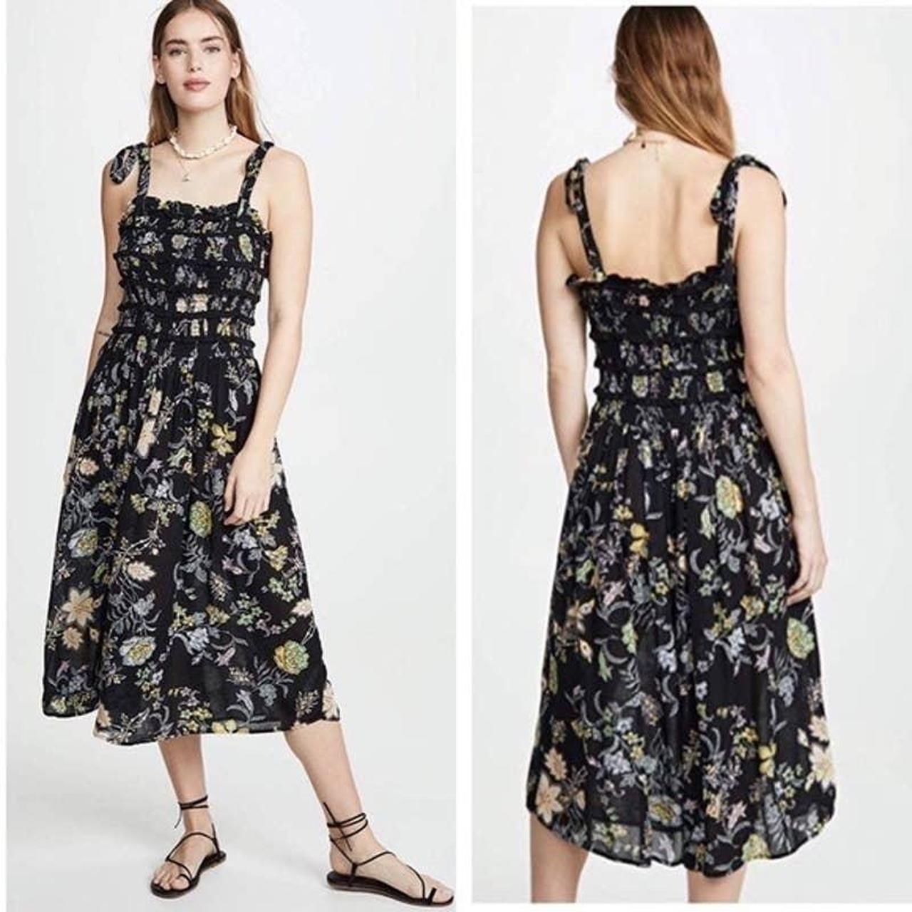 Free people isla midi clearance dress