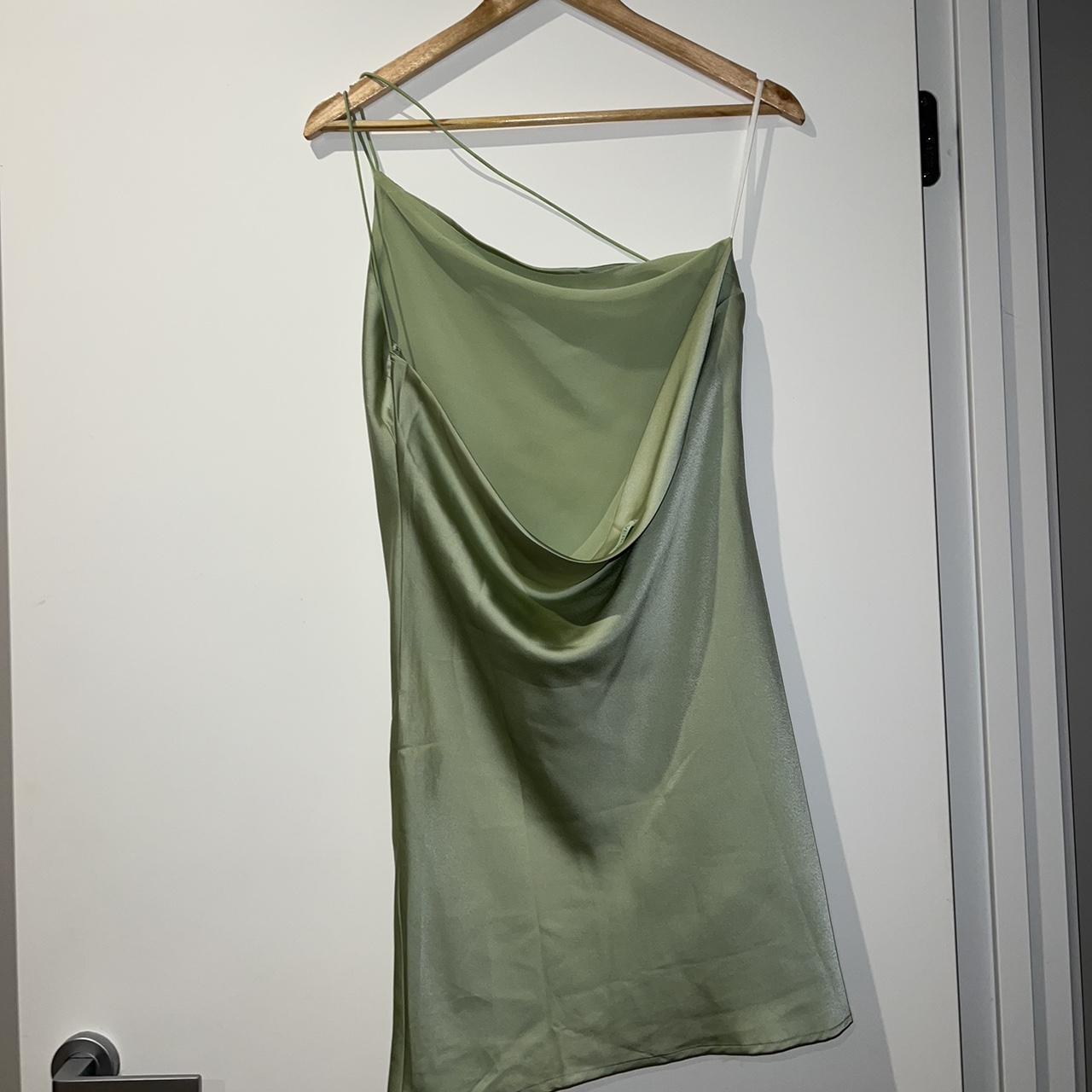 VERGE GIRL- green backless dress Size 8- perfect... - Depop