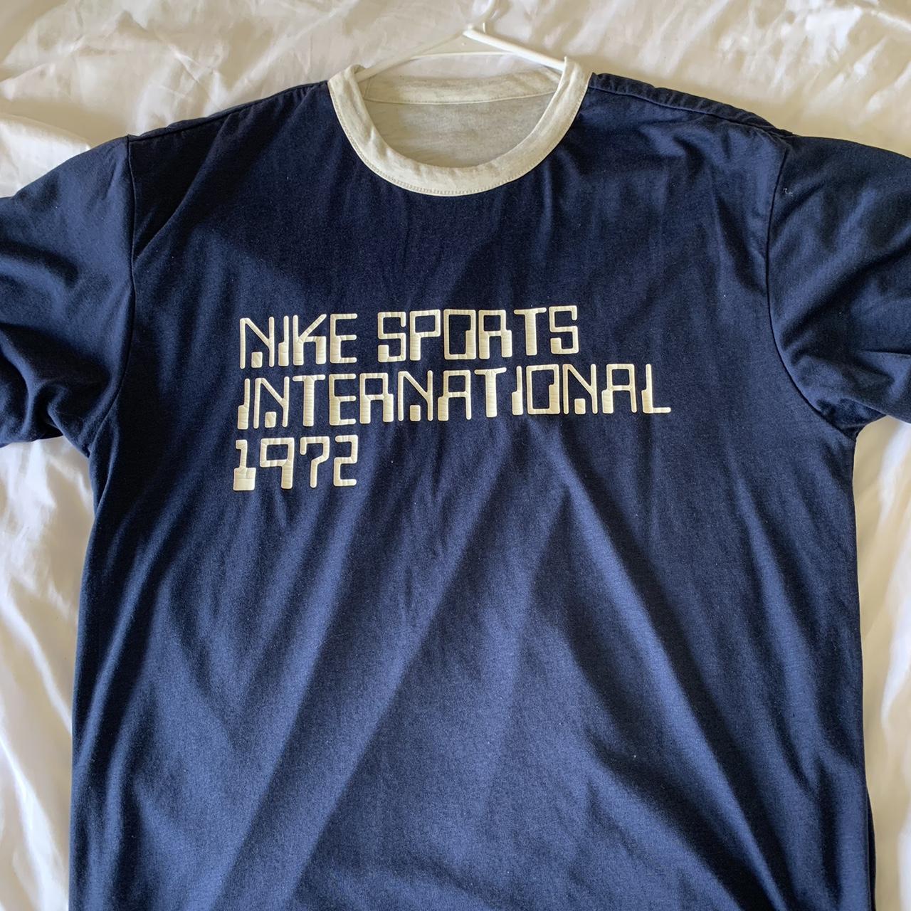 Nike Men's T-Shirt - Blue - M