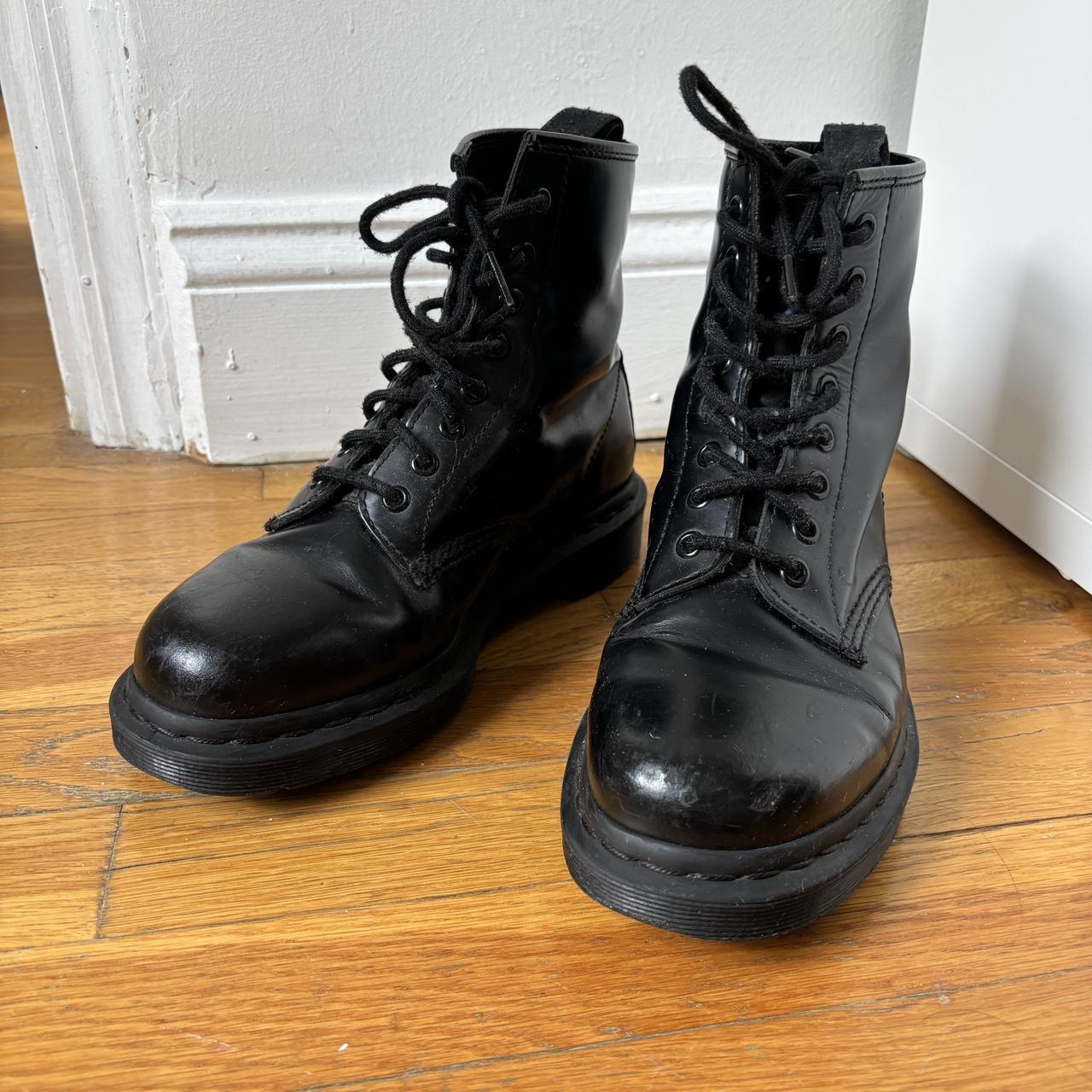 Vintage Leather Dr. Martens. Size 39 Best fit. Depop