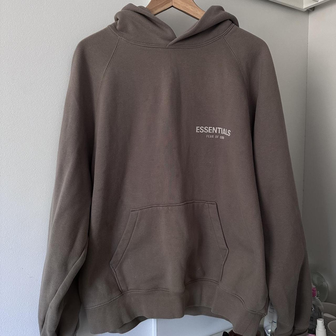 Women's Brown and Tan Hoodie | Depop