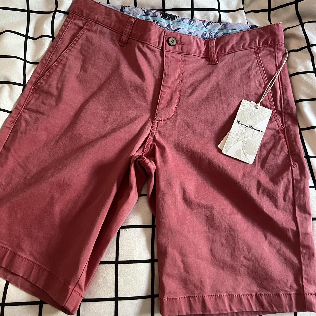 brand new men’s tommy bahama shorts - burnt pinkish... - Depop