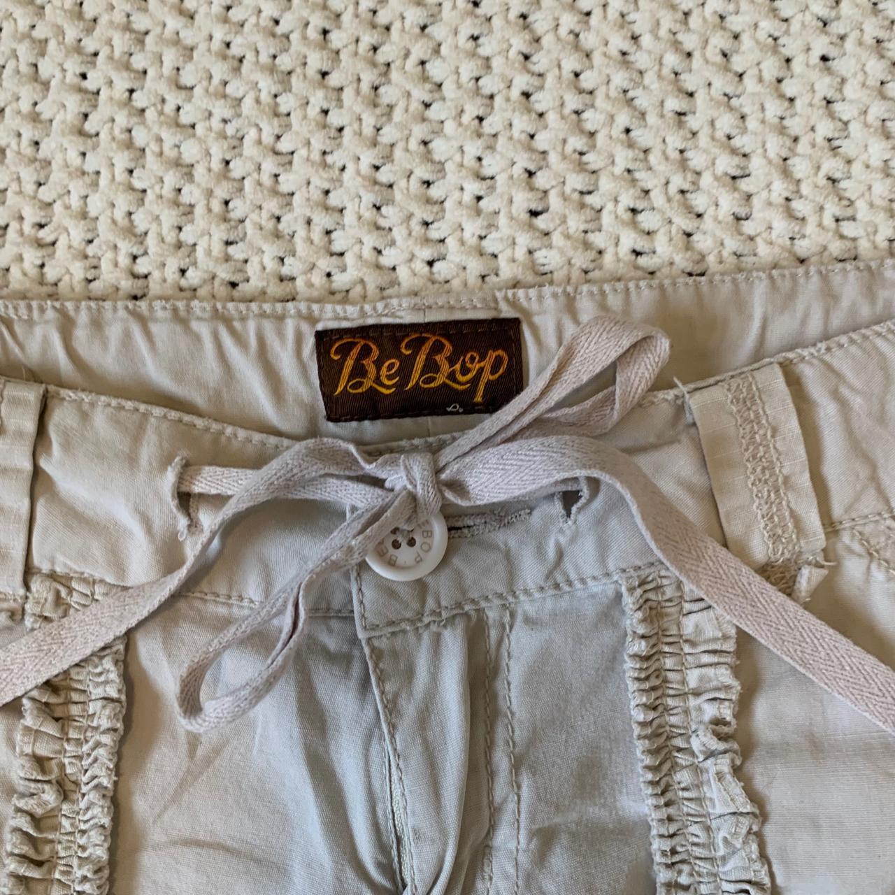BeBop Women's Cream and Khaki Trousers (2)