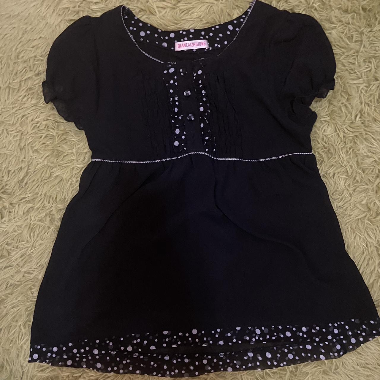 Vintage adorable baby doll blouse !!! It has little... - Depop
