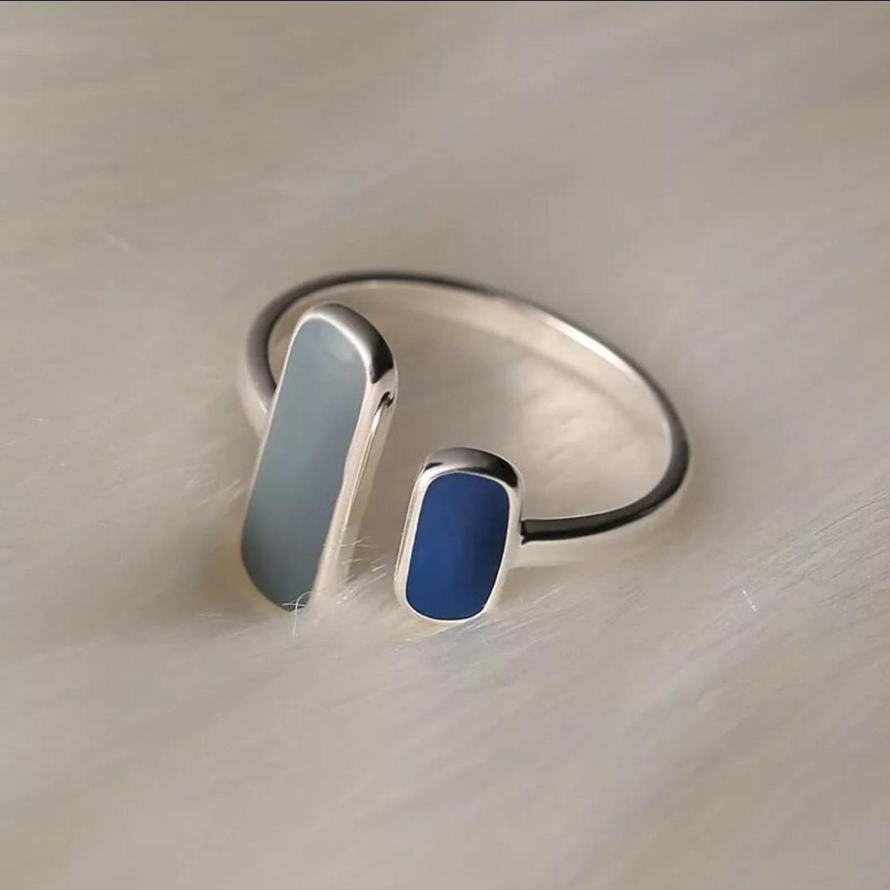 Women's Blue and Silver Jewellery
