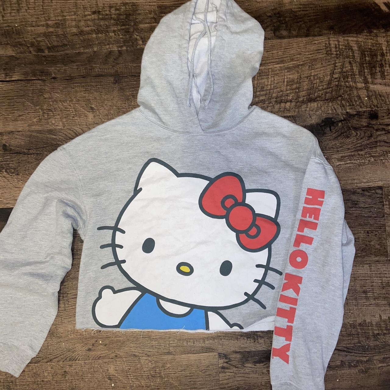 Hello kitty hoodie womens hot sale