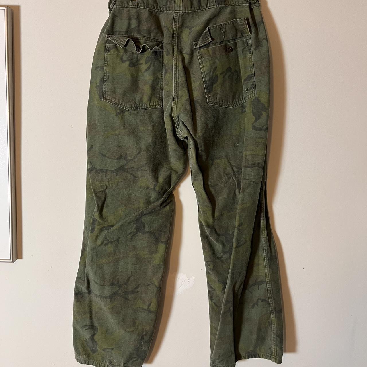 Men's Green and Khaki Trousers | Depop