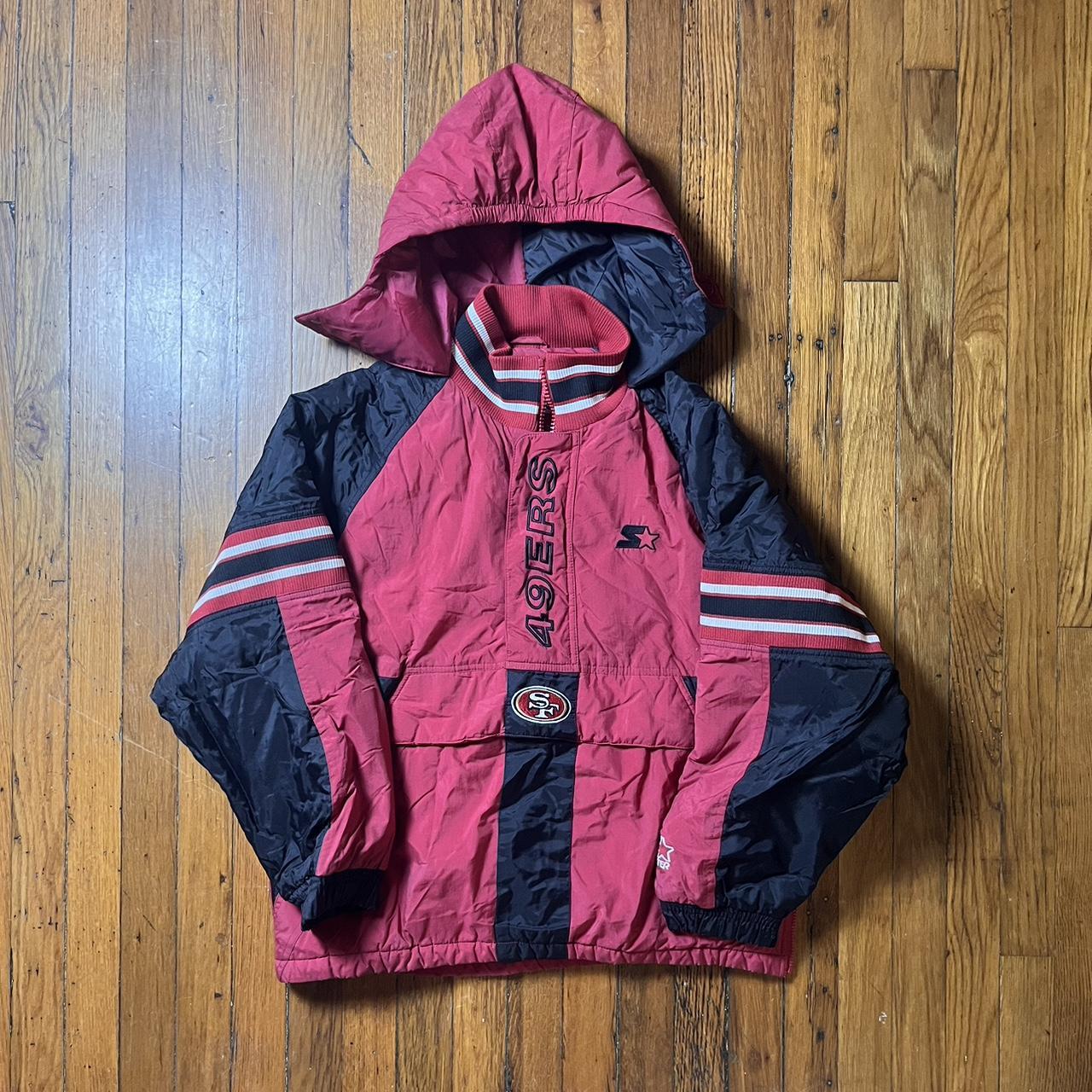 Vintage Starter - San Francisco '49ers' Hooded Jacket 1990's Large