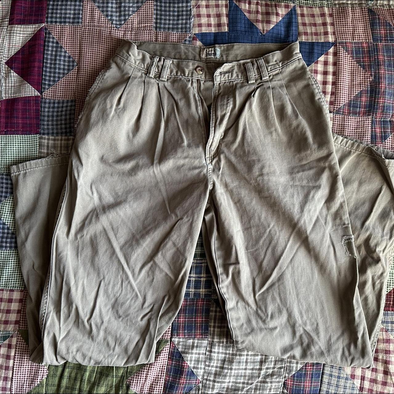 Khaki pants •city streets • size 30 In women’s •... Depop