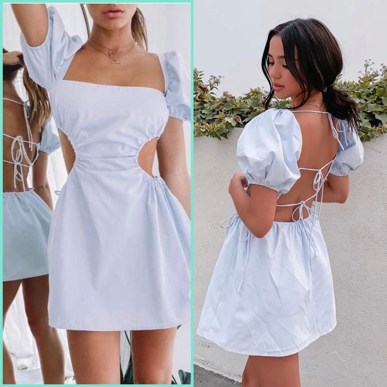 Beginning Boutique Penelope Cut Out Tie Up Depop