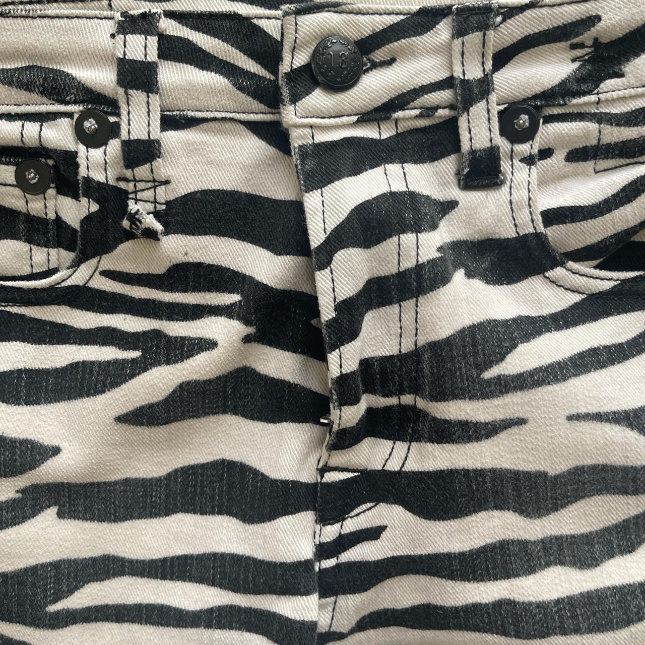 Incredible condition R13 zebra jeans Size 26. True Depop