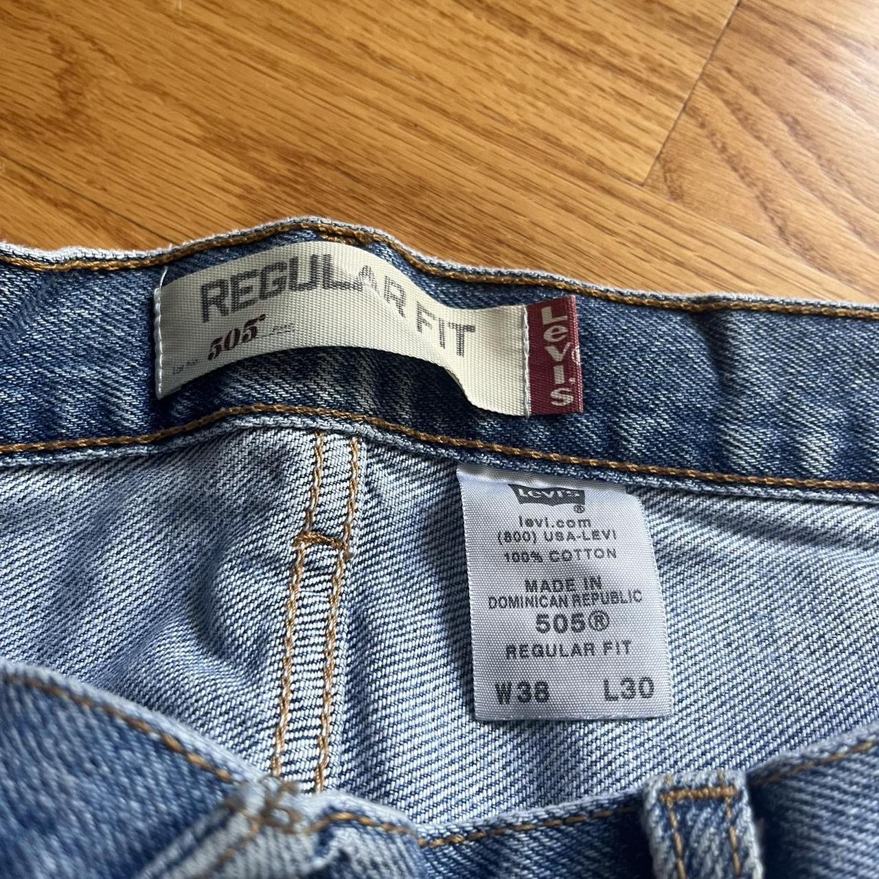 Levi’s 505 Straight Leg Denim Relaxed fit, tagged... - Depop