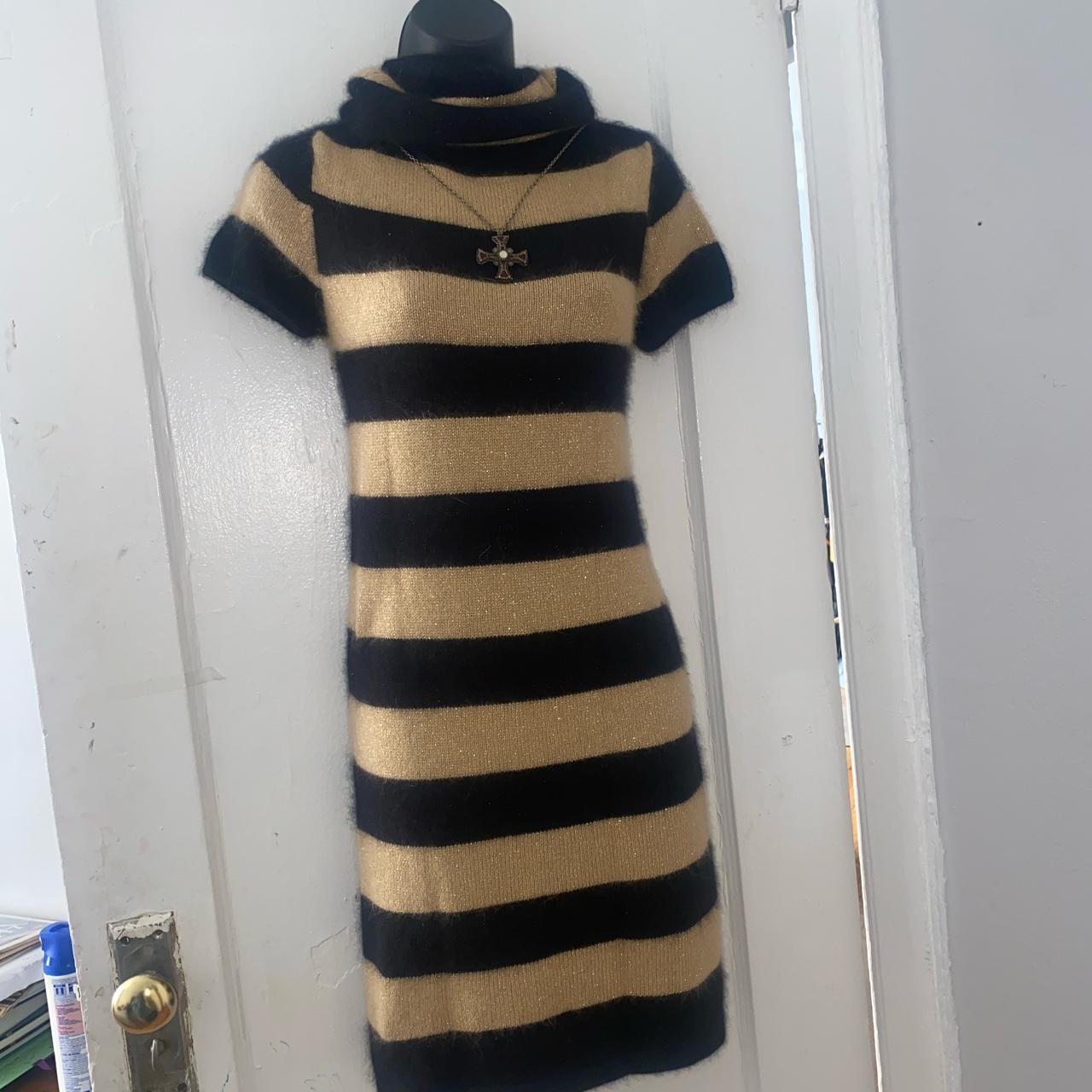 1960s style Mary quant london mohair gold and Depop