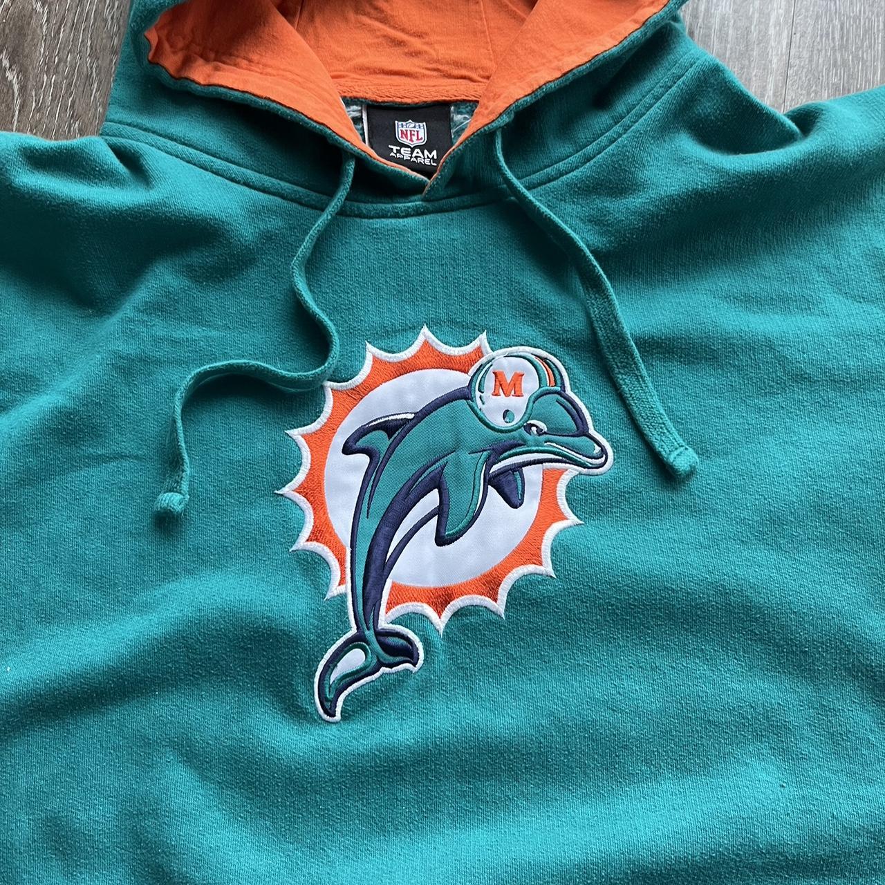 Miami Dolphins Nike Hoodie Official NFL on Field - Depop