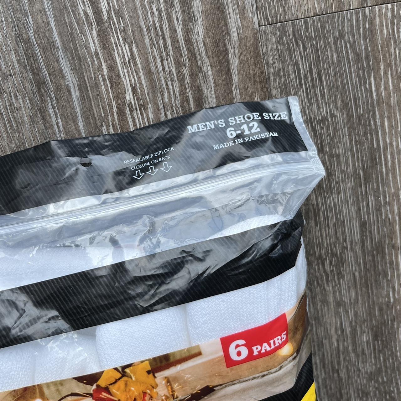 Dickies AllPurpose Cushioned Crew Socks in white, 6... Depop