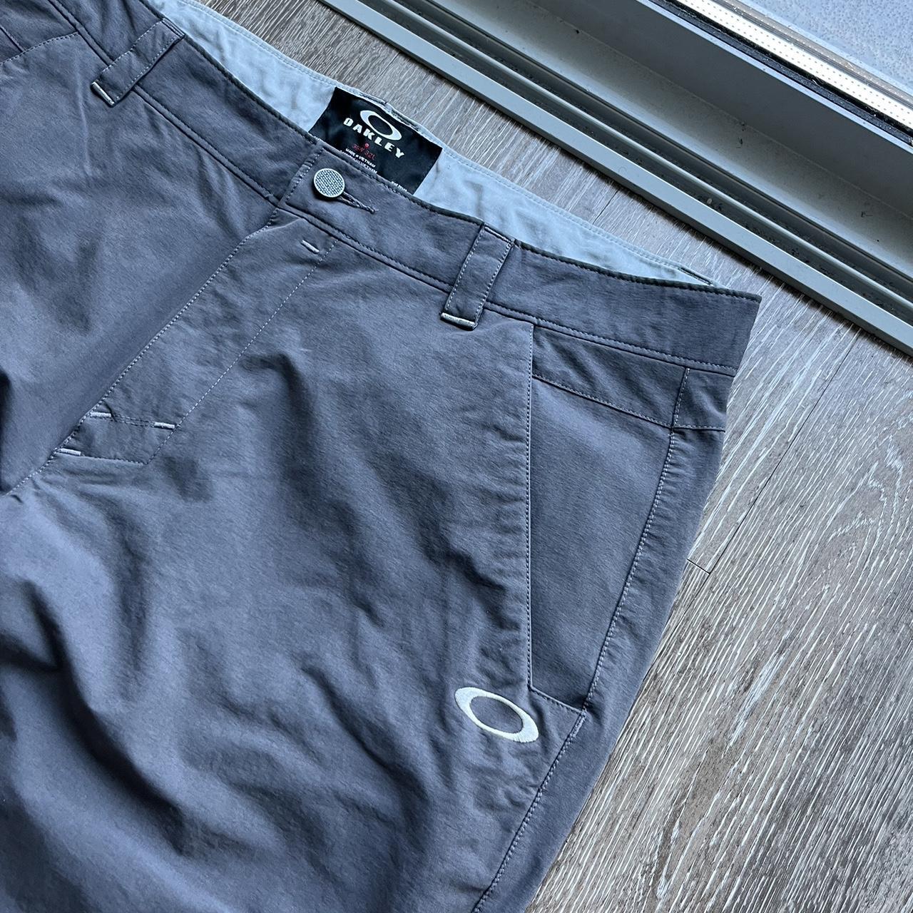 Oakley Logo Nylon Active Pants in grey, tagged as...