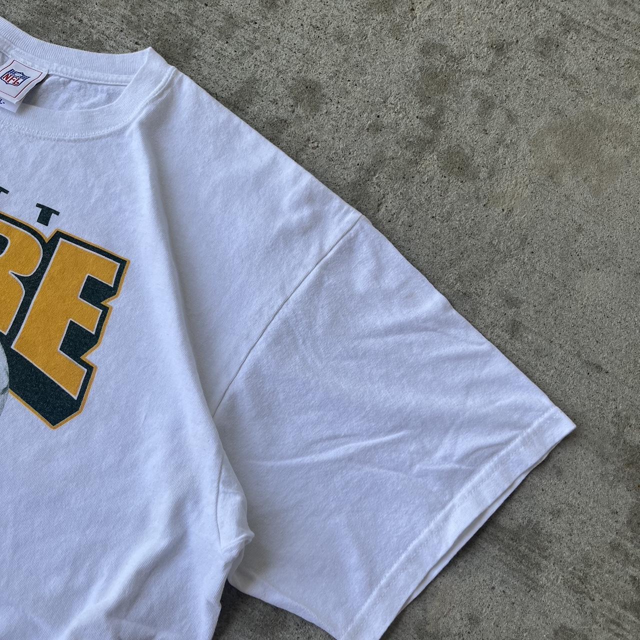 Vintage Y2K Brett Favre Green Bay Packers NFL T - Depop