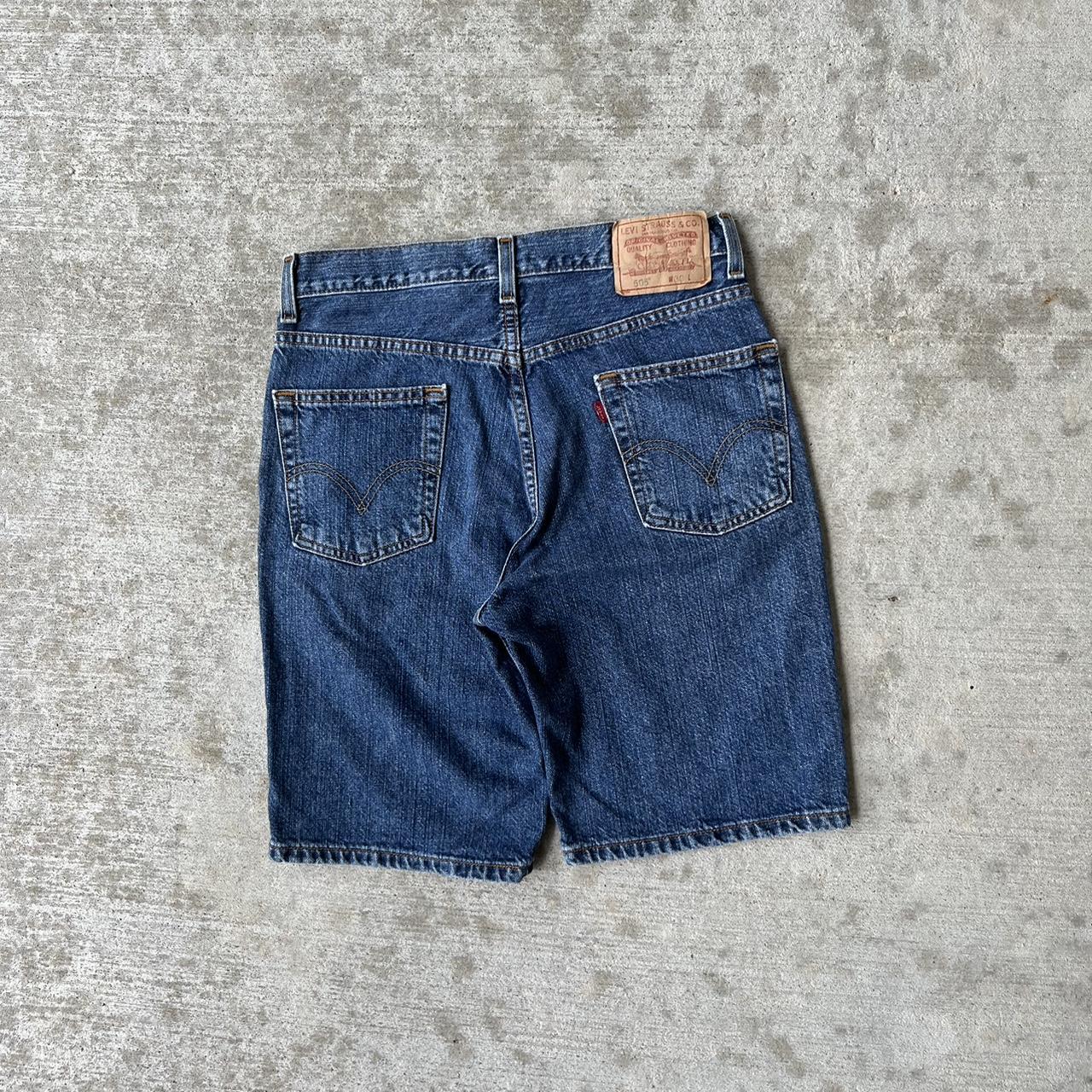 Levis 505 shorts outlet mens