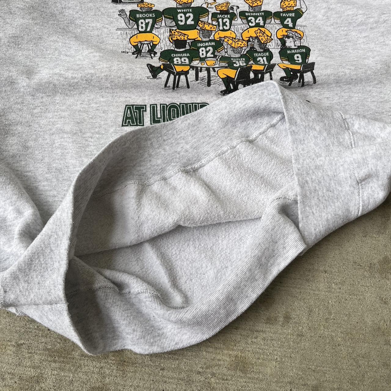 Vintage Green Bay Packers Crewneck Sweatshirt Sz 3xl Good Condition Made Usa