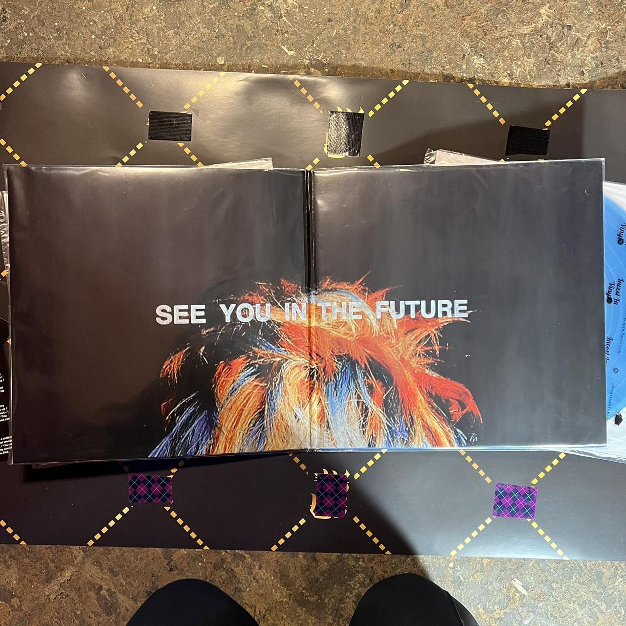 waterparks greatest hits translucent blue vinyl.... Depop