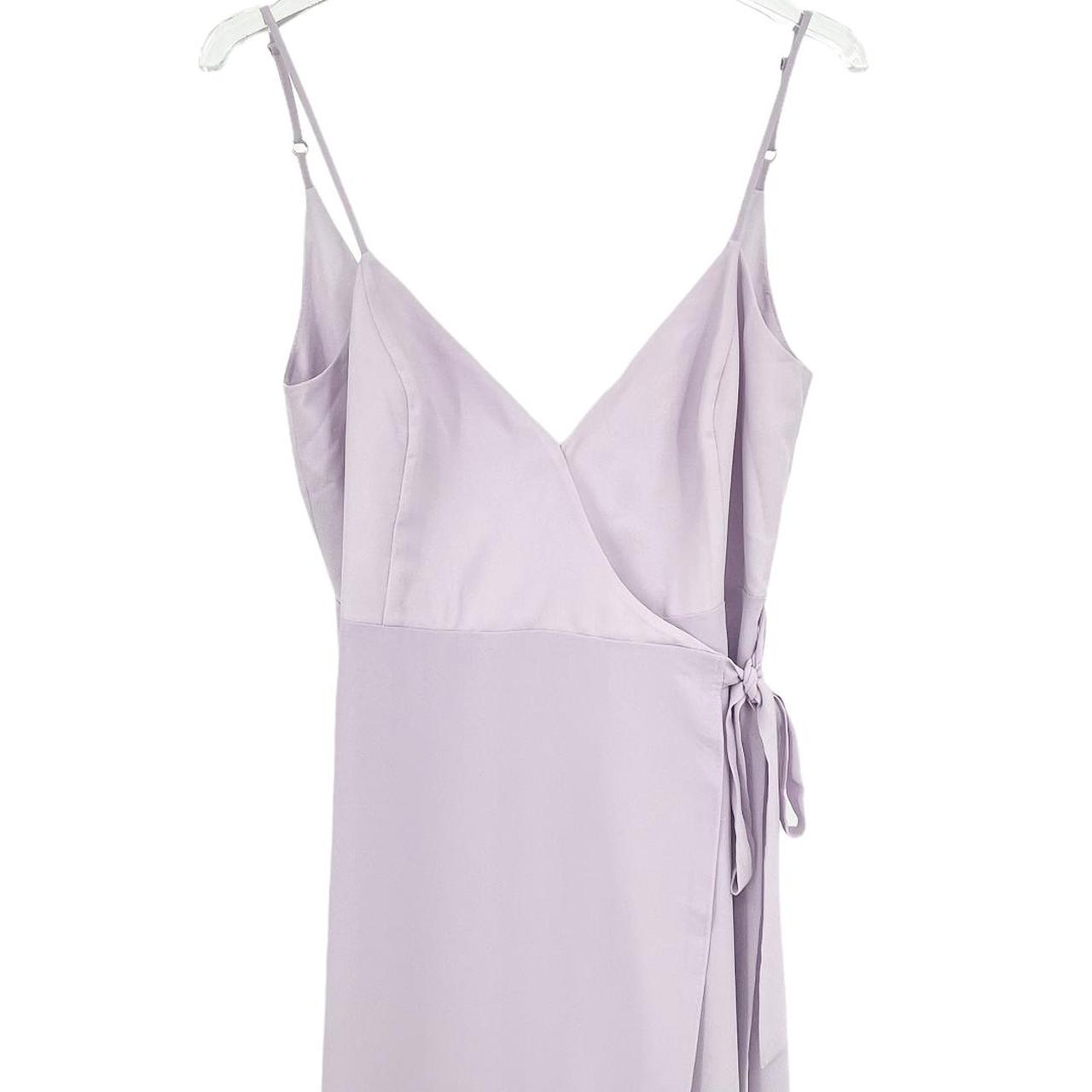 SHOW ME YOUR discount MUMU Mariah Wrap Dress in Lavender