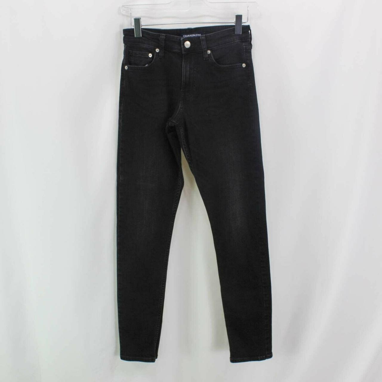 CALVIN KLEIN JEANS, Black Women's Denim Pants