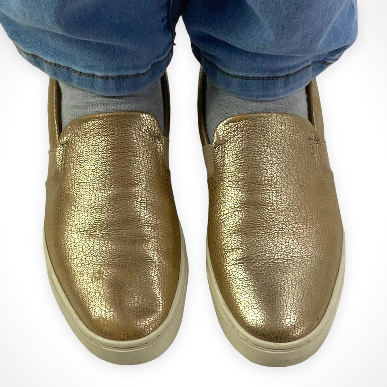 Frye gold sneakers online