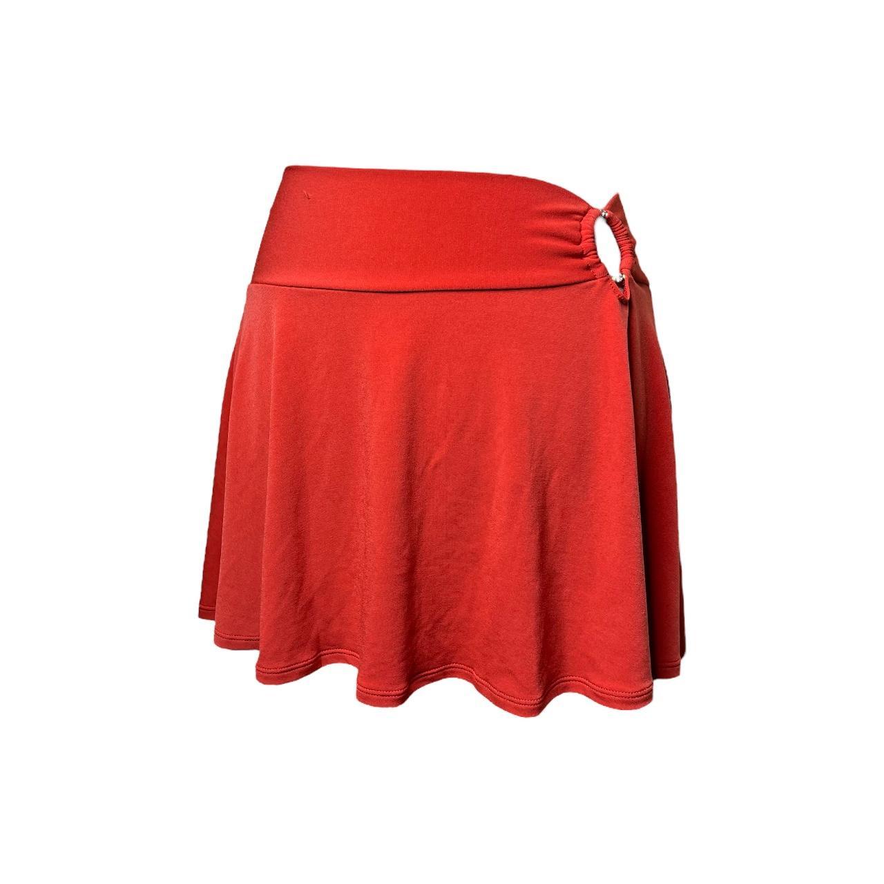 Robin Piccone Women's Orange Skirt | Depop