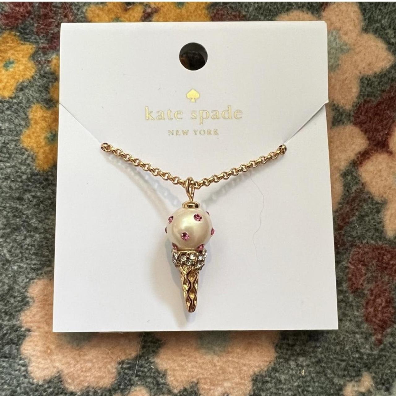 Kate spade clearance ice cream necklace