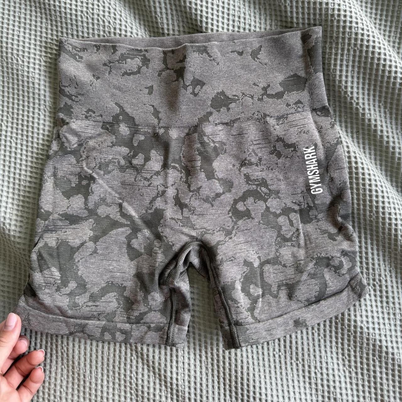 Gymshark adapt camo shorts Great condition just have - Depop