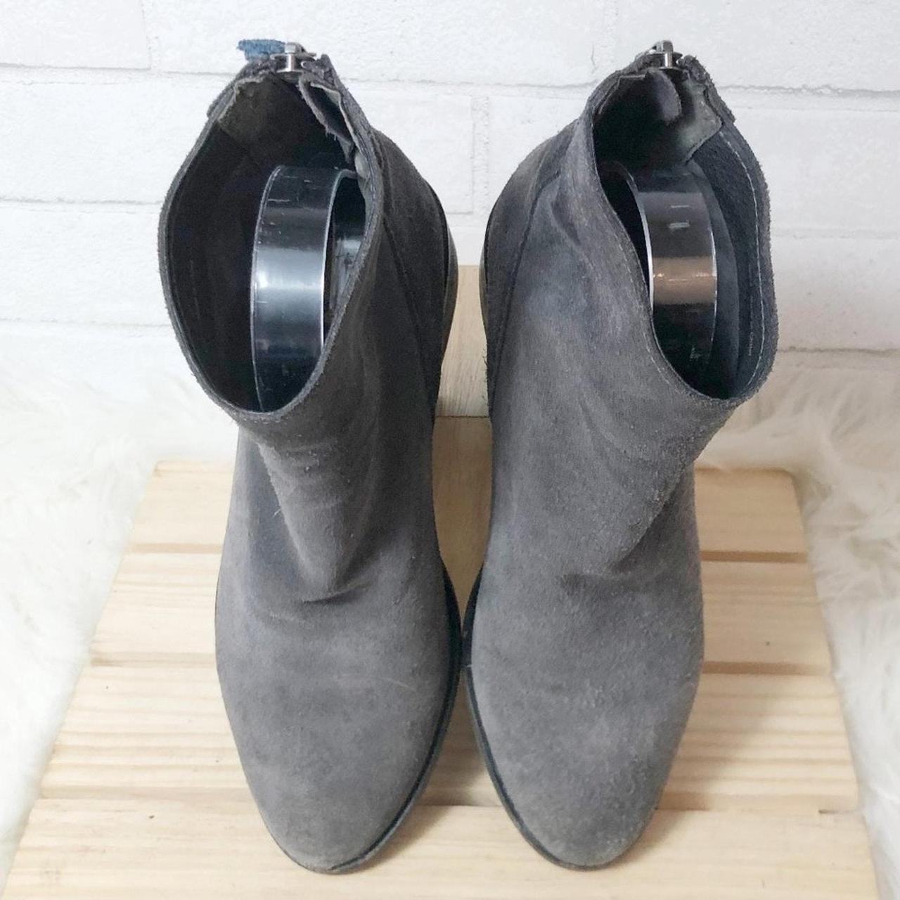 Dolce Vita Cassius Bootie Ankle Boot Slate Gray Back. Depop