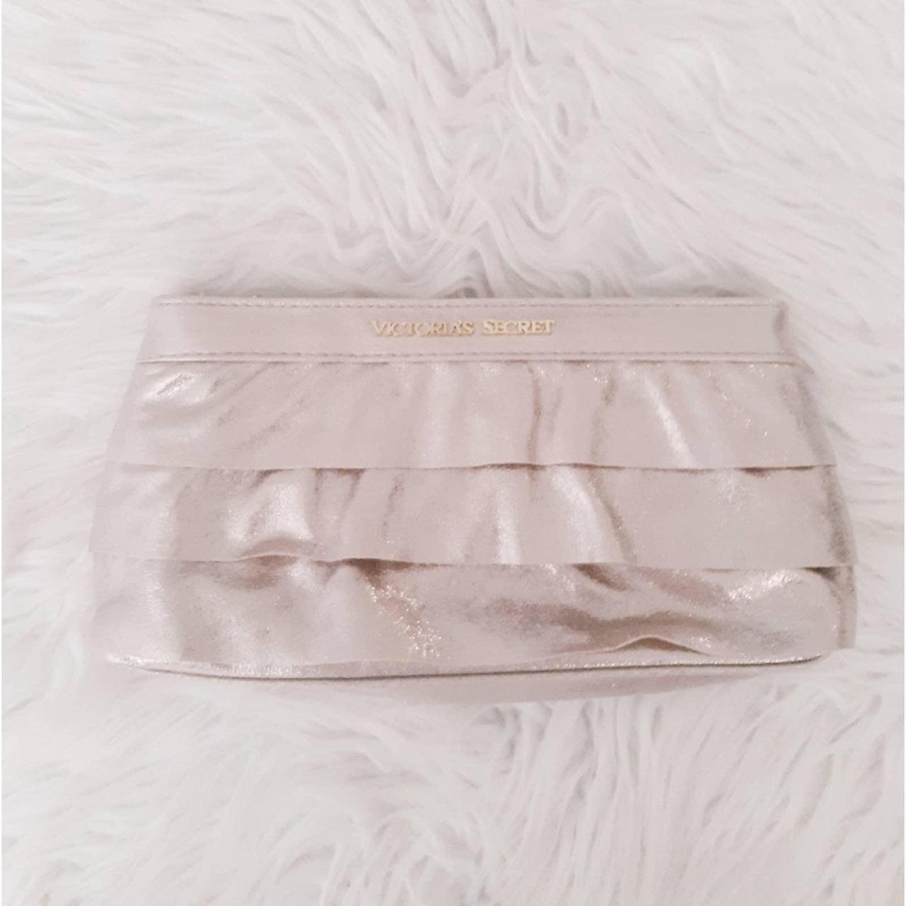 Victoria's Secret Gold Cosmetic Bags